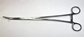 34-2625 Pilling 342625 Rienhoff Clamp Curved Shaft Serrated 10-5/8 Inch