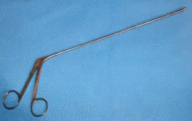 50-5100 Pilling Ref Jackson Laryngeal Cup Forceps Straight 4mm 28cm #2