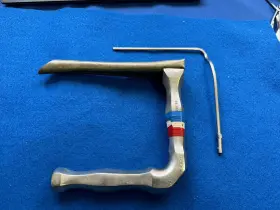 52-2191 Pilling Ossoff Surgical 25 Mm X 17 Cm Adult Micro Laryngoscope 522191 #2