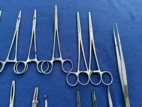 35-3800 Pilling And Konig Set Of Cardiothoracic Surgical Instruments Forceps Clamps #3