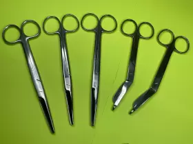 43-2-231 Pilling Weck 460420 Surgical Straight Blunt Mayo Scissors Mcklesson Lot