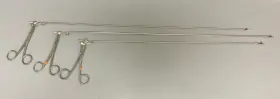 506335 Pillng 506331 Lot Of 3 Pilling Clerf-arrowsmith Safety Pin Closing Forceps And