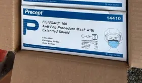 14410 Precept Pack Of 25 Mask And Extended Shield Masks # Fluidgard 160 Anti-fog