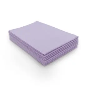 917459 Products Choice Dental Bib Purple Lavender 3 Layers 13 Inch W X 18 L Pack Of 50
