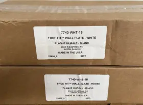 7740-wht-18 Purell Gojo True Fit Wall Plate White - Lot Of 36