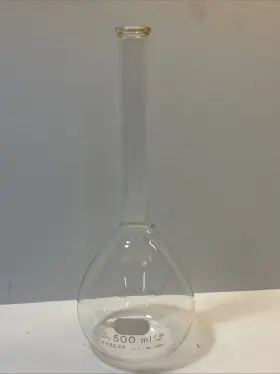 5580-500 Pyrex Corning 500 Ml Volumetric Flask