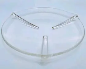 9990-100 Pyrex Mm Diameter Ribbed Watch Glass/beaker Cover Case Of 12