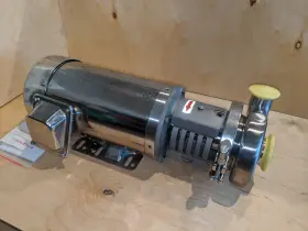 Qim-214 Q-pumps High Shear Mixer Emulsifying Pump 5 Hp 100 Gpm Stainless Motor Spare Stator