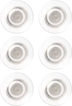 85391 Quartet Strong Magnets Glass Whiteboard Dry Erase Board 6 Pack Clear