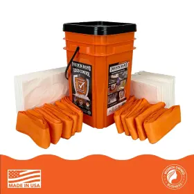 Quick Dam 810959020987 Wugg-v Grab And Go Bucket Dams Drip Mats Orange