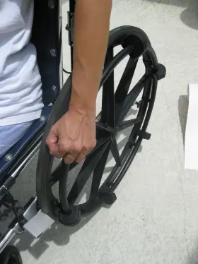 Rehabilitation Advantage 847102013923 Shove-a-lugs Manual Wheelchair Mobility Grips #2
