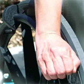 Rehabilitation Advantage 847102013923 Shove-a-lugs Manual Wheelchair Mobility Grips #3