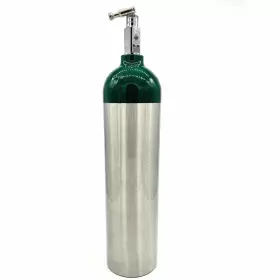 Ob-870-dt-us Resone D Size Aluminum Medical Oxygen Cylinder 14.3 Cf With Cga-870 Toggle Valve