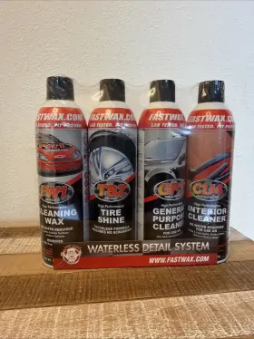 324324 Rgs Labs 4 Pack Waterless Detail System Car Wash Fast Wax Fw1 Ts2 Gp3 Cu4