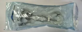 8-08153 Rhein Speculum Solid Blade Temporal Ophthalmic Aspirating Eye Retractor
