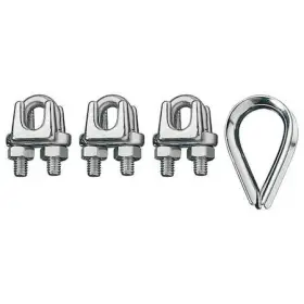 Id003404-08 Ronstan Wire Rope Clip And Thimble Kit 5/16 In