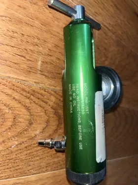 Rmi-15st Roscoe Medical Mini Oxygen Regulator #3