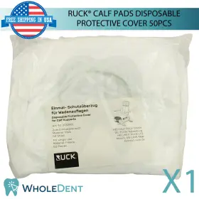 Rk-2912901 Ruck Calf Pads Disposable White Protective Covers 26x22x8cm 50pcs Hygienic Fit