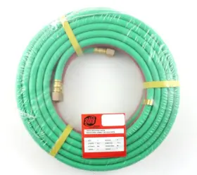 Wht1425 SÜ A - 25 Feet Grade Inch T 1/4 Oxyfuel Welding And Cutting Twin Hose With Bb