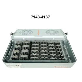 7143-4137 S & N Smith And Nephew Legion Insert Trials Instrument With Tray