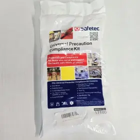 17100 Safetec Ez Cleans Spill Clean Up Kit In Poly Bag Bloodborne Pathogens Standard