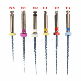 Sandent 612292519216 60pcs Dental Endo Endodontic File Engine Rotary Root Canal Niti Files #3