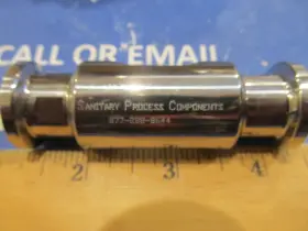 Fvc053160 Sanitary Process Components Spc 1/2 Inch Tc X 3 Oal Flow Indicator Inline Sight Glass 316l