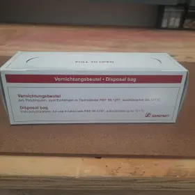 86.1197 Sarstedt Disposal Bags 200 X 300mm Pp Without Print - Ref