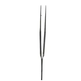 4004-280 Scanlan Micro Forceps Round Handle 1mm Diamond Plated Ring Tips