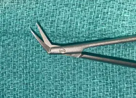 7007-452 Scanlan Jacobson Micro Scissors 45 Angled Fine Blades Sharp Tips #2