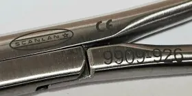 9909-926 Scanlan Duval Lung Grasping Clamp Ratchet 13.5 Inch Cl F #3