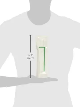229616 Scientific Products Polypropylene L-shaped Cell Spreader Sterile 145mm Length Green Case #2