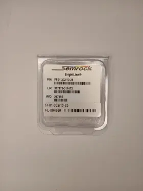 Ff01-302 Semrock Ff01-302/10-25 1x Brightline 302/10nm Single-band Bandpass Filter