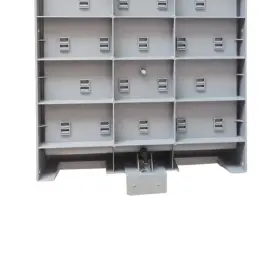 Bi-lmlzby-296 Senderpick 2pcs Lab Supply Wall Desk Drying Rack 52 Pegs/27 Pegs Cleaning Equipment Grey Pp #3
