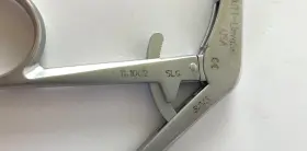 11.1002 Shutt Linvatec Shutt-linvatec Alligator Grasper With Ratchet Straight #3 11.1002 Shutt Linvatec Shutt-linvatec Alligator Grasper With Ratchet Straight #3