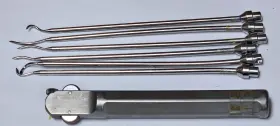 27.00011 Shutt-linvatec Arthroscopic Suture Handle Set With Hooks Cld