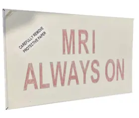 199-4808sil Siltron Mri Always On Sign
