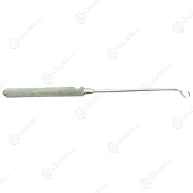 Rh3581 Sklar Instruments X Coakley Sinus Curette No. 2 Angled 45 Degrees Oval 6-3/8in