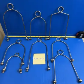 40-1766 Sklar Zimmer & Unbranded 8 X Traction Bow And Some Have No Thumb Screws