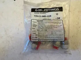 Kqh11-36s-x23 Smc One-touch Male Connector 10 Pieces In The Bag