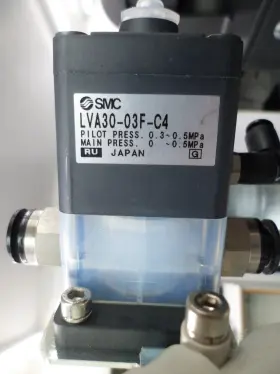 Lva30-03f-c4 Smc Nalgene Chemical Liquid Valve Assembly Air Operated 2l #2