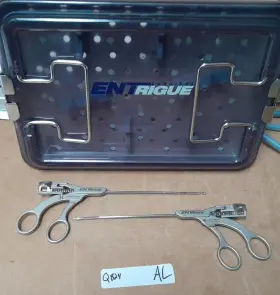 510-30220 Smith & Nephew 510-30120 And Entrigue Serpent Forceps Case Al