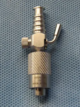 7204864 Smith Nephew And Infusion Adapter With Valve For Inflow Or Outflow Dyonics 7204864 Smith Nephew And Infusion Adapter With Valve For Inflow Or Outflow Dyonics