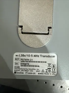 P07694-20 Sonosite Fujifilm L38x / 10-5 Mhz Linear Transducer #2