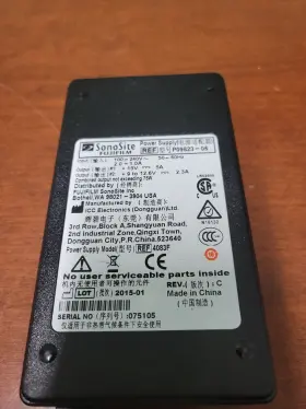 P09823-06 Sonosite Fujifilm Power Supply With Cord #3