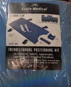 Tp-3000e-s-nb Soule Medical Tp 3000e-s-nb Nublue Trendelenburg Positioning Kit