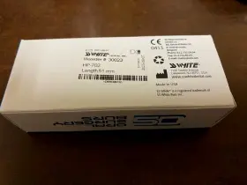 30023 Ss White Oral Surgery Bur Shank #2 Hall 51mm Hp 702 10 Ct Made In Usa