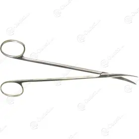 Su1945 Sterilmed Inc. X Metzenbaum Scissors S/s Blunt Delicate Curved 7in Length