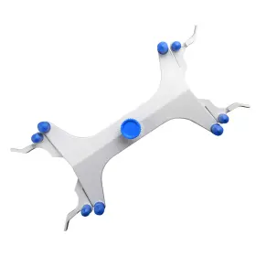 Stonylab 843798111684 Aluminum Double Burette Clamp Adjustable Butterfly Style