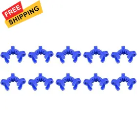 Stonylab 843798111790 Plastic Joint Clips 10 Pcs 19mm Keck Clamp 19 Mm - Packs